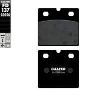 Remblokken Set Galfer 2x FD137G1054 Halfmetaal voor, BMW R Mystic Roadster Classic 1000 ccm Jaar 1992 - 1994
