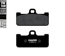 Bremsbeläge Set Galfer 2x FD168G1054 Semi-Metall vorne für Honda VTR SP-1 1000 ccm Bj. 2000 - 2001