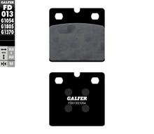 Jogo de Pastilhas de Freio Galfer 2x FD013G1054 Semi-Metal para frente BMW K 75 C R 100 CS CL.Sport RS RT 65, Ducati 7 SS GT GTS LEM Malibu Lux Moto Guzzi California