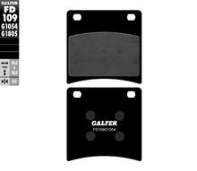 Remblokken Set Galfer 2x FD109G1054 Halfmetaal voor, Suzuki GSX F FK 600 - 1100 ccm Jaar 1988 - 1997