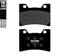 Jogo de Pastilhas de Freio Galfer 2x FD143G1054 Semi-Metal para frente Yamaha FZR Exup 1000 ccm Ano. 1993 - 1995