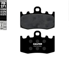Remblokken Set Galfer 2x FD271G1054 Halfmetaal voor, BMW R GS RT ABS K S GT RS 850 - 1200 ccm Jaar 1999 - 2019
