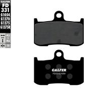Brzdové destičky Sada Galfer 2x FD331G1054 Semi-Metalické přední pro Suzuki GSX-8R, Triumph Street Triple R Kawasaki ZX-9R Ninja 675 - 900 ccm Rok výroby 2002 - 2025