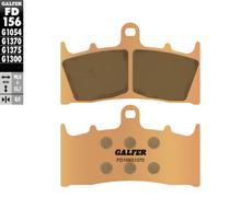 Bremsbeläge Set Galfer 2x FD156G1370 Sinter-Metall STREET vorne für Suzuki GSX 1400 ccm Bj. 2001 - 2010