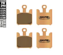 Bremsbeläge Set Galfer 2x FD290G1370 Sinter-Metall STREET vorne für Kawasaki ZX-10R 1000 ccm Bj. 2004 - 2005