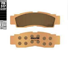 Brake pads Set Galfer 2x FD517G1397 Sintered metal OFFROAD front for Yamaha YXE Wolverine YXZ R ES 1000 ccm