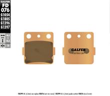Brake pads Set Galfer 2x FD076G1397 Sintered metal OFFROAD / QUADS front for Honda TRX EX X SporTrax, Yamaha YFM FWA Grizzly 4WD FourTrax Recon Sportrax