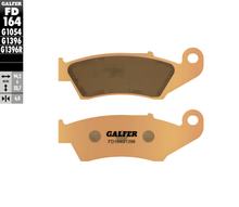 Jogo de Pastilhas de Freio Galfer 2x FD164G1396 Sinter-Metal OFFROAD dianteiro para Honda TRX ER R SporTrax XX 450 / 700 ccm