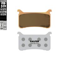Bremsbeläge Set Galfer 2x FD519G1375 Sinter-Metall SPORT vorne für Honda CB R RA CBR RR Fireblade 600 / 1000 ccm Bj. 2017 - 2025