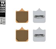 Bremsbeläge Set Galfer 2x FD262G1375 Sinter-Metall SPORT vorne für KTM Super Duke R, Bimota DB5 990 - 1200 ccm Bj. 2004 - 2017