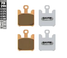 Bremsbeläge Set Galfer 2x FD290G1375 Sinter-Metall SPORT vorne für Kawasaki ZX-6R ZX-10R, Suzuki GSX-R 636 / 1000 ccm Bj. 2003 - 2008