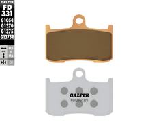 Bremsbeläge Set Galfer 2x FD331G1375 Sinter-Metall SPORT vorne für Suzuki GSX-8R GSX-8S, Triumph Daytona R GSX-S 675 - 1800 ccm Bj. 2006 - 2025