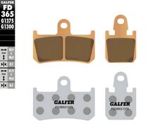 Bremsbeläge Set Galfer 2x FD365G1375 Sinter-Metall SPORT vorne für Yamaha YZF-R1 1000 ccm Bj. 2007 - 2014