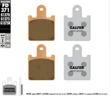 Bremsbeläge Set Galfer 2x FD371G1375 Sinter-Metall SPORT vorne für Kawasaki ZX 14 R ZZR ABS ZX-6R 600 / 1400 ccm Bj. 14 - 2017