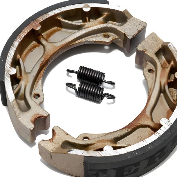 Mâchoires de frein Galfer MF630G2165 Mélange OEM arrière pour Aprilia SR LC, Yamaha Jog R AC Rally Sonic Malaguti F10 Jetline Gulliver Beta Quadra