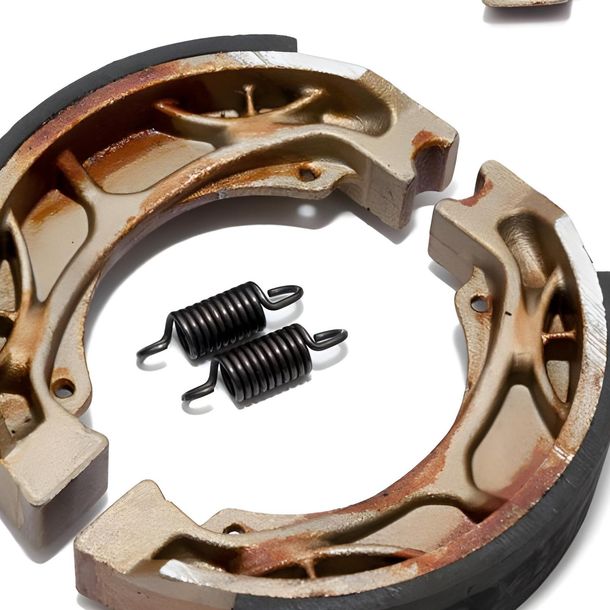Mâchoires de frein Galfer MF002G2165 Mélange OEM arrière pour Peugeot Speedfight 2 LC AC 1 3 307 WRC Vivacity, Honda Bali SV GEO Elyseo Malaguti F12