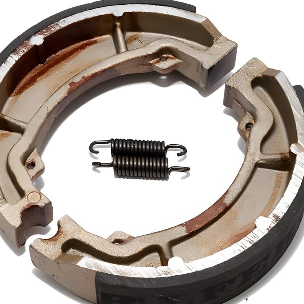 Mâchoires de frein Galfer MF451G2165 Mélange OEM arrière pour Piaggio Hexagon GT, Yamaha DT LC 2 Peugeot Sum Up LC-2 TT SR SE RD TZR XV Virago S 80