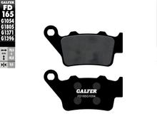 Remblokken Galfer FD165G1054 Halfmetaal achter voor Aprilia Mana GT ABS NA Pegaso Trail, BMW F GS G X Country Honda FX Vigor Husqvarna SM S KTM Duke RC