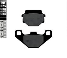 Pastilhas de Freio Galfer FD075G1050 Semi-Metal SCOOTER traseiras para Rieju RS-3 LC NKD Pro, Kawasaki KMX Motorhispania MH10 Enduro Yamaha TDR R HM CRE Six Competition