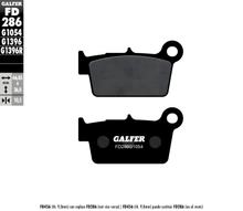 Remblokken Galfer FD286G1054 Halfmetaal achter voor Gas EC 2, Kawasaki KLX 4 R KX F Suzuki RM-Z Yamaha WR YZ 50 - 660 ccm