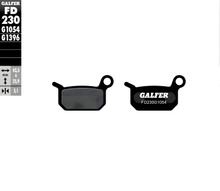 Bremsbeläge Galfer FD230G1054 Semi-Metall hinten für Husqvarna CR, KTM Supermoto SM 50 ccm Bj. 2006 - 2014