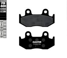 Pastilhas de Freio Galfer FD400G1054 Semi-Metal Traseiras para Kawasaki Epsilon SC, Suzuki AN Burgman 250 ccm Ano. 1998 - 2007