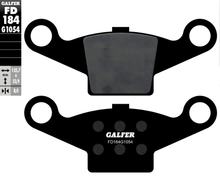 Plaquettes de frein Galfer FD184G1054 Semi-métal arrière