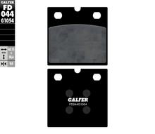 Plaquettes de frein Galfer FD044G1054 Semi-métal arrière pour BMW K LT 75 RT, Moto Guzzi California II 750 - 1100 ccm Année 1980 - 1999