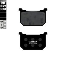 Plaquettes de frein Galfer FD052G1054 Semi-métal arrière pour Kawasaki GPZ KZ 550 / 1000 ccm Année 1982 - 1987