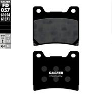 Plaquettes de frein Galfer FD057G1054 Semi-métal arrière pour Yamaha BT Bull Dog FJ A U T FZX L GTS Omega TRX VMX V-Max FZ Genesis FZR Exup R TDM 250 Année 1981 - 2007