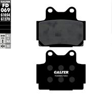 Remblokken Galfer FD069G1054 Halfmetaal achter voor Yamaha FZR RR RD LC SRX TDR XJ N S TZR 125 - 600 ccm Jaar 1984 - 2008