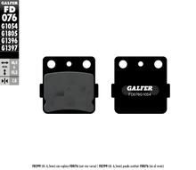 Pastilhas de Freio Galfer FD076G1054 Semi-Metal traseiras para Kawasaki KLX 140 - 500 ccm