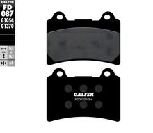 Plaquettes de frein Galfer FD087G1054 Semi-métal arrière pour Yamaha XV Wild Star XVZ Royal 1300 / 1600 ccm Année 1996 - 2005