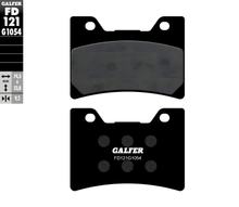 Pastilhas de Freio Galfer FD121G1054 Semi-Metal traseiras para Polaris Cyclone 250 ccm