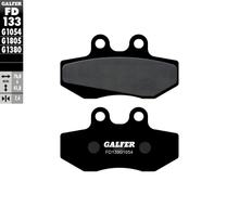 Plaquettes de frein Galfer FD133G1054 Semi-métal arrière pour Goes G EX Année 2013 - 2014