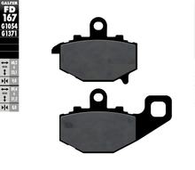 Plaquettes de frein Galfer FD167G1054 Semi-métal arrière pour CF Moto NK, Kawasaki GPZ ZZR KLE Versys Z ABS 400 - 1100 ccm Année 1993 - 2022