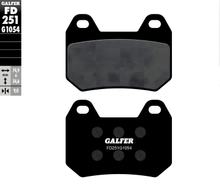 Plaquettes de frein Galfer FD251G1054 Semi-métal arrière pour BMW K LT Integral ABS 1200 ccm Année 1997 - 2009
