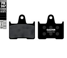 Remblokken Galfer FD267G1054 Halfmetaal achter voor Harley Davidson XL CA CB Custom T Super Low V Seventy-Two L N Iron XR Forty-Eight XL NS IRON 883 - Jaar 2009 - 2022