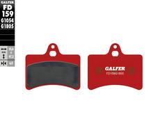 Plaquettes de frein Galfer FD159G1805 Semi-métal OFFROAD / TRIAL arrière pour Beta Zero 260 ccm Année 1993 - 1997