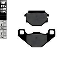 Plaquettes de frein Galfer FD135G1050 Semi-métal SCOOTER arrière pour Aprilia RX M Tuareg Rally, Sachs X-Road SX Fantic Motor Leader MX Pegaso 50