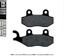Plaquettes de frein Galfer FD187G1050 Semi-métal SCOOTER arrière pour Benelli Hobby Macis, Generic Zion Keeway Outlook AC Peugeot Geopolis LC 125