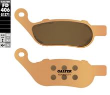Brzdové destičky Galfer FD406G1371 Sinter-kov STREET zadní pro Harley Davidson FLS Softail SLM FXCW Rocker FXDL Dyna Low Rider FXDLS S FXSB Breakout FXST R.v. 2006 - 2019
