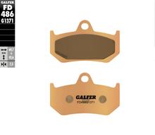 Plaquettes de frein Galfer FD486G1371 Sinter-métal STREET arrière pour MV Agusta Brutale 989 990 R RR S F4 750 - 1090 ccm Année 1999 - 2020