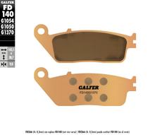 Plaquettes de frein Galfer FD140G1370 Sinter-métal STREET arrière pour Victory Judge Magnum 1800 ccm Année 2013 - 2017