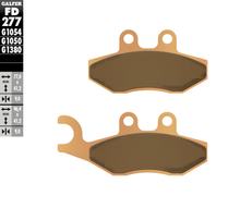Pastilhas de Freio Galfer FD277G1380 Sinter-Metal SCOOTER traseiras para Piaggio MP3 Sport Advanced Carnaby, Gilera GP X Evo Aprilia SRV SR Max Nexus LT 300 -
