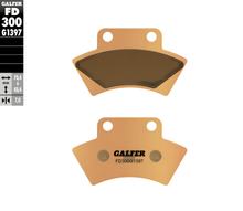 Pastilhas de Freio Galfer FD300G1397 Sinter-Metal OFFROAD / QUADS traseiras para Polaris Magnum Sportsman L Big Boss 6WD Xpress Sport EBS HO Mossy Oak X2 EFI MV