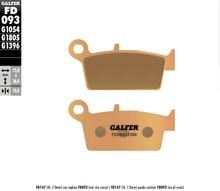 Brzdové destičky Galfer FD093G1396 Sinter-metal OFFROAD zadní pro AJP PR5 2 Enduro Extreme, Beta M4 3 Gas EC 4 FSE Honda CR R XR 50 - 650 ccm