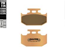 Remblokken Galfer FD114G1396 Gesinterd metaal OFFROAD achter voor Kawasaki KX, Suzuki DR S SH SE RM Yamaha WR YZ KLX R TTR KDX SEU 80 - 650 ccm Jaar 1989 - 2025