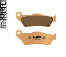 Bremsbeläge Galfer FD138G1396 Sinter-Metall OFFROAD hinten für KTM LC8 Adventure Super Enduro R Supermoto T, Gas HP WILD 300 - 1200 ccm