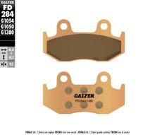 Pastilhas de Freio Galfer FD284G1380 Sinter-Metal SCOOTER traseiras para Yamaha YFZ Performance Race R X Special Bill Balance 450 ccm